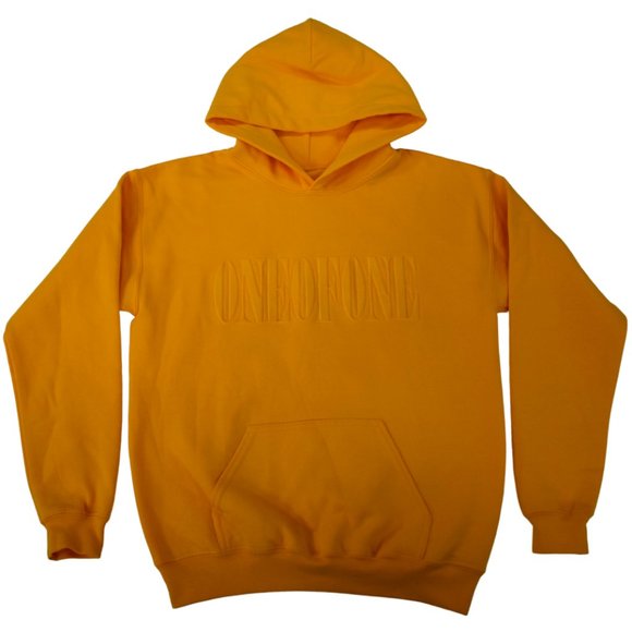 Liza Koshy Womens One Of One Gold on Gold Embroidered Hoodie New - Picture 1 of 5